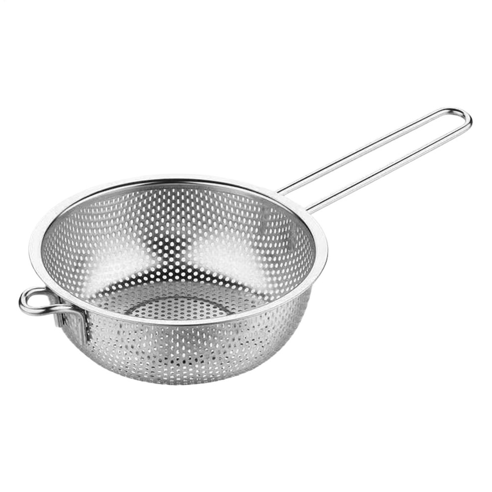 Colander for Kitchen Fine Mesh Filter with Handle Stainless Steel