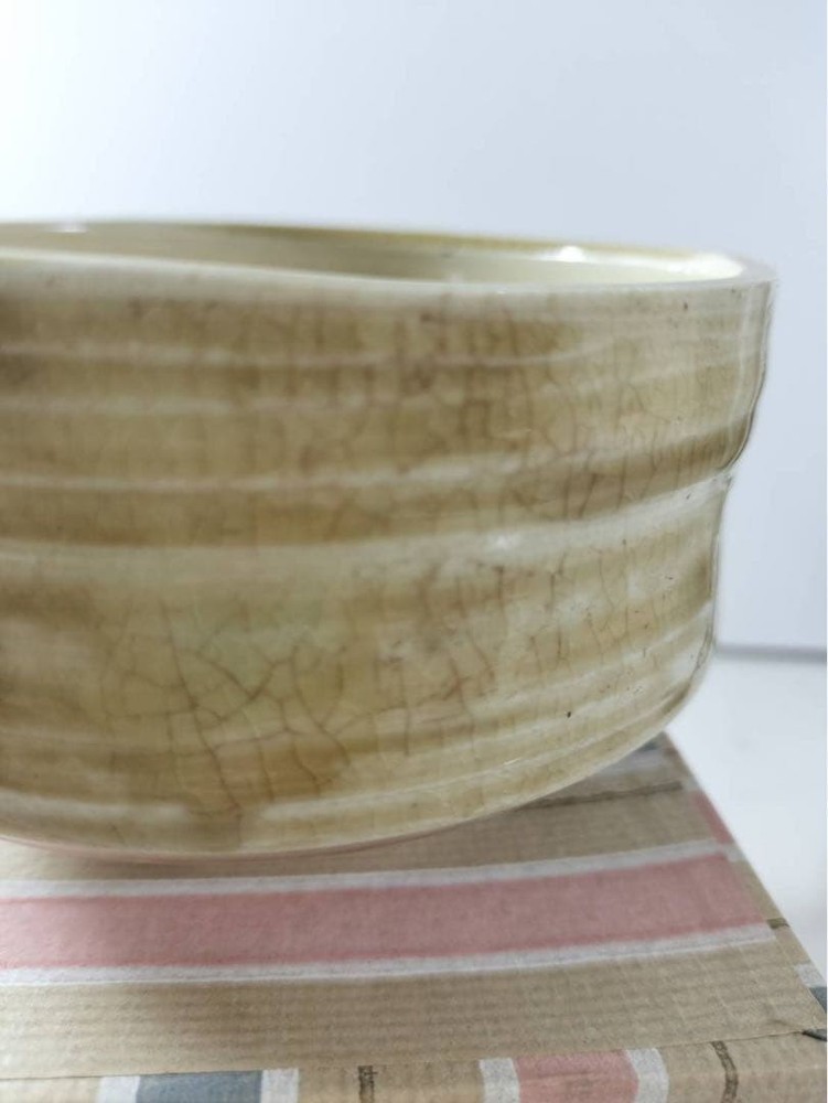 Tea Utensils ceramic cream color medium size