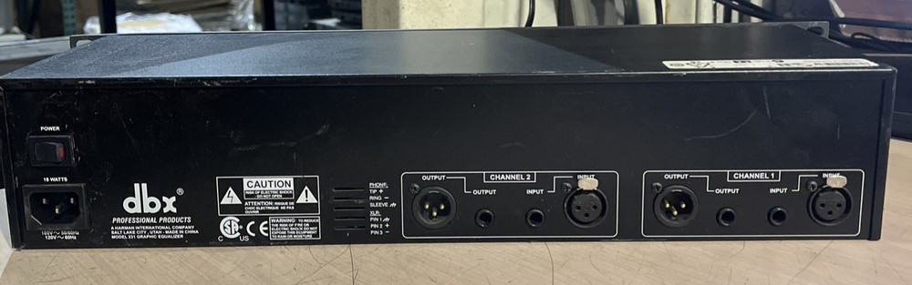 DBX 231 GRAPHIC EQUALIZER