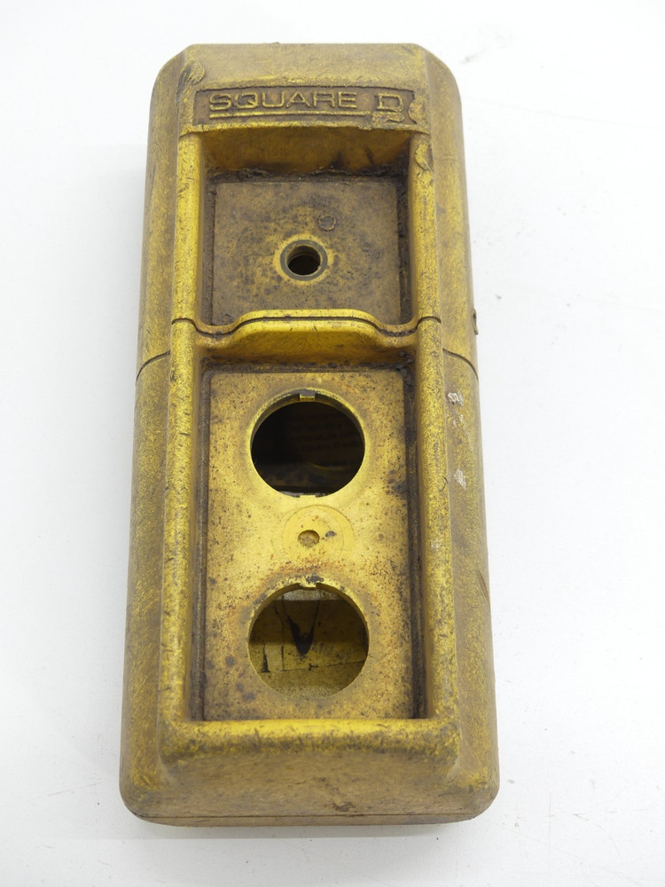 Square D Yellow Industrial Pendant Control Housing