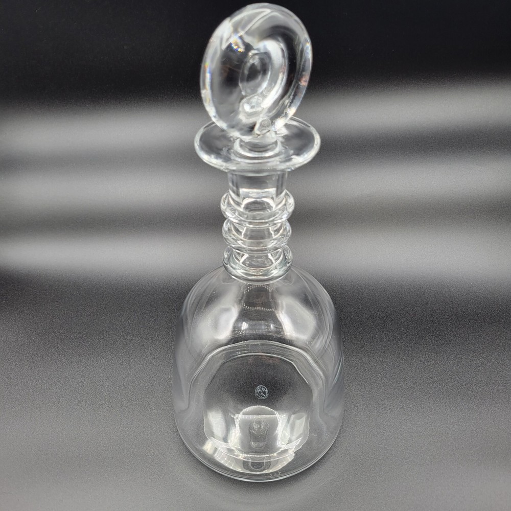BACCARAT Decanter Barware France Commodore Rings Retired Pattern Large