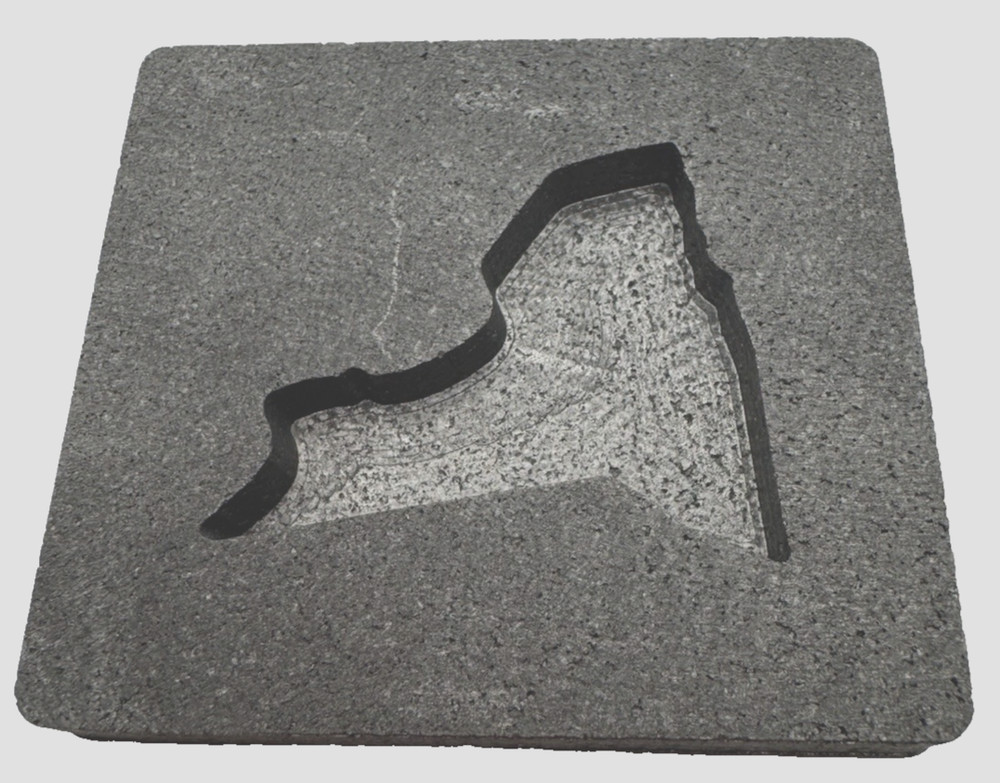 Graphite Ingot Mold for Casting 3 oz Gold New York