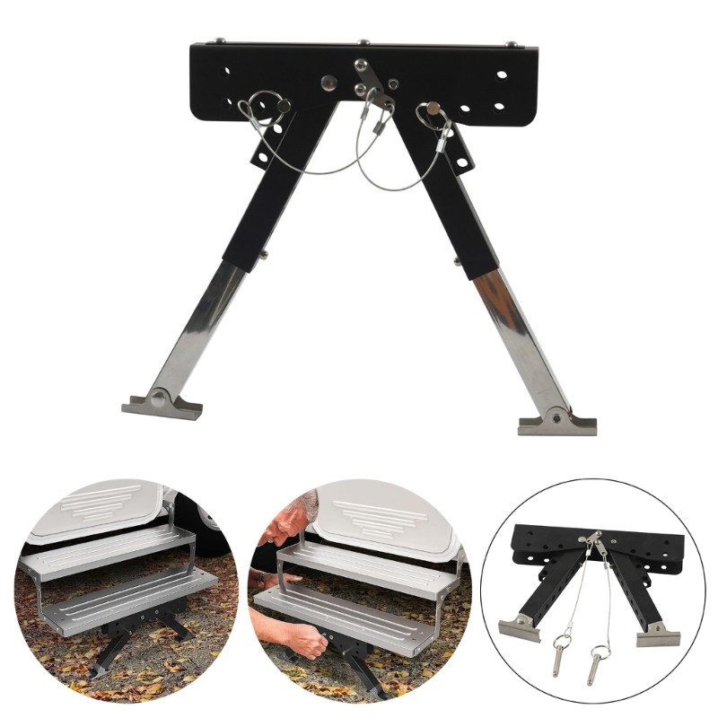 Rustproof Support Stabilizer for Campers Trailers 2.8-11.3in Height Adjustable