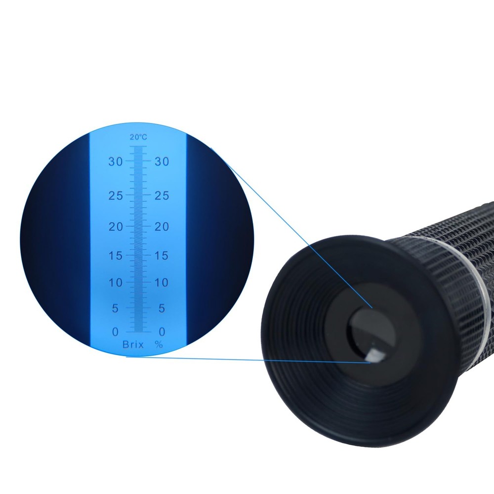 NANBEI 0-32% Brix Meter Refractometer with ATC, brix