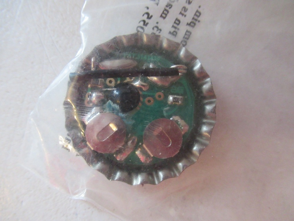 Vintage beer light up pin Miller Lite NEW