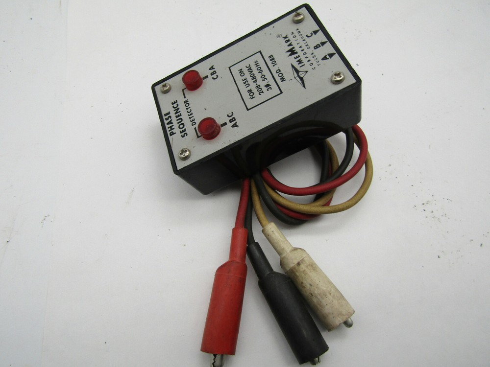 Time Mark Phase Sequence Detector 108B bin A free ship USA