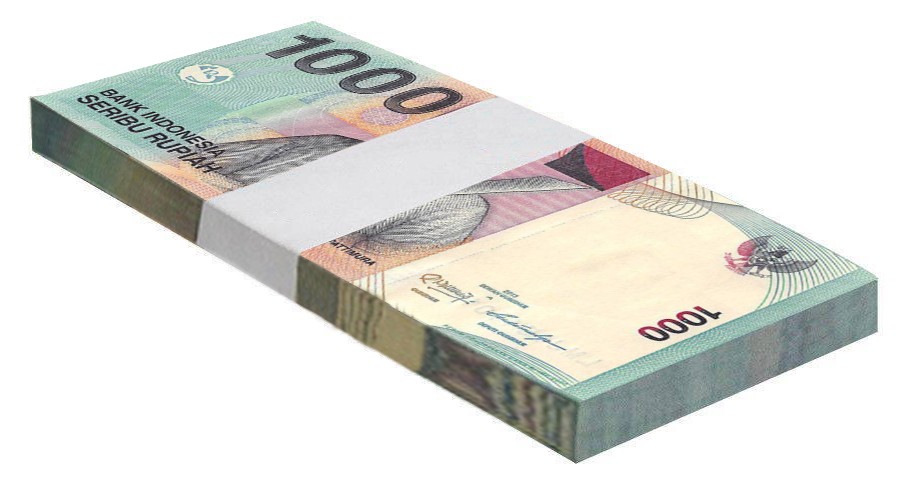 Indonesia 1000 Rupiah, 2013, P-141m, UNC X 100 PCS Bundle Pack