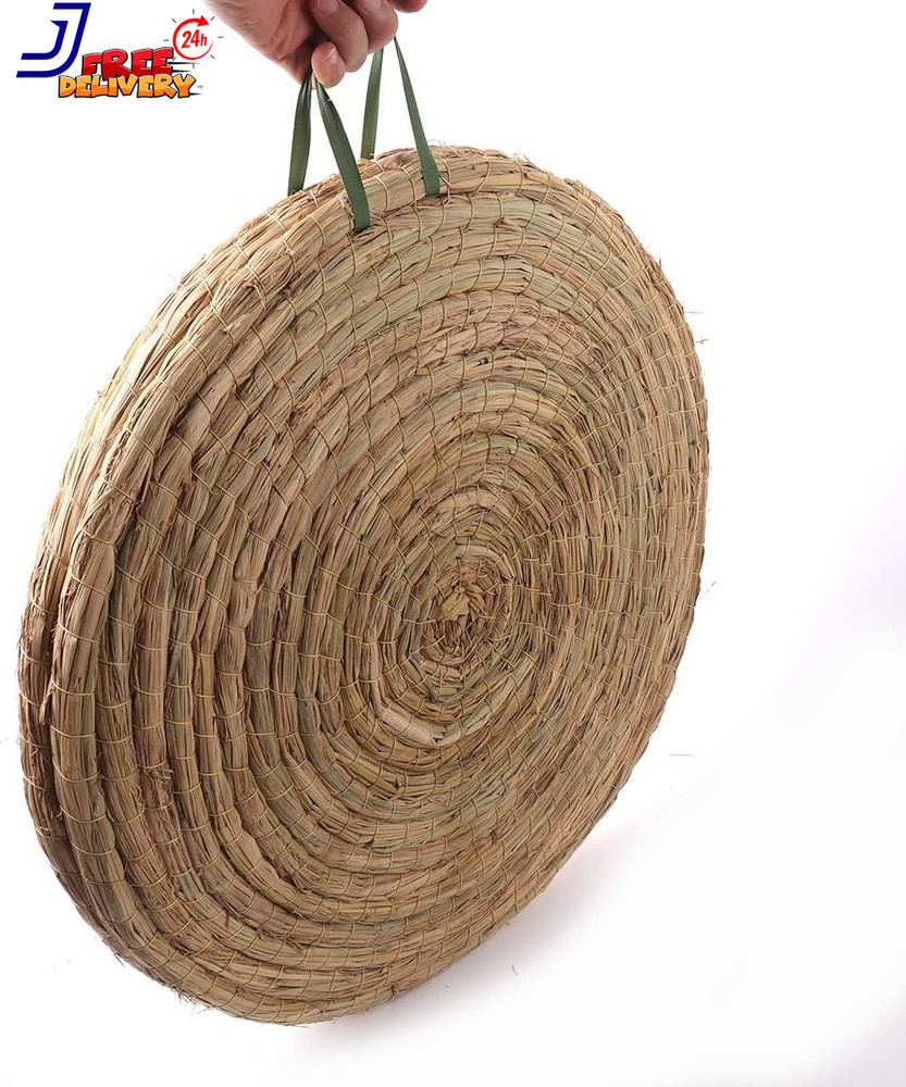 Traditional Three Layer Solid Straw Round Archery Bow Targets Hunting Shooting