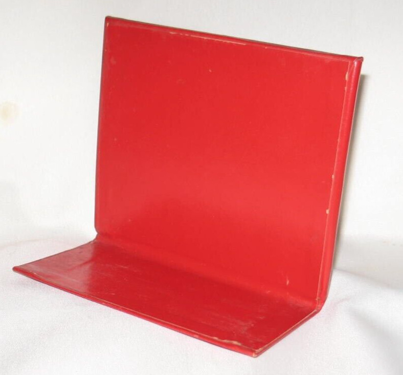 Shell Oil Leather Bookend