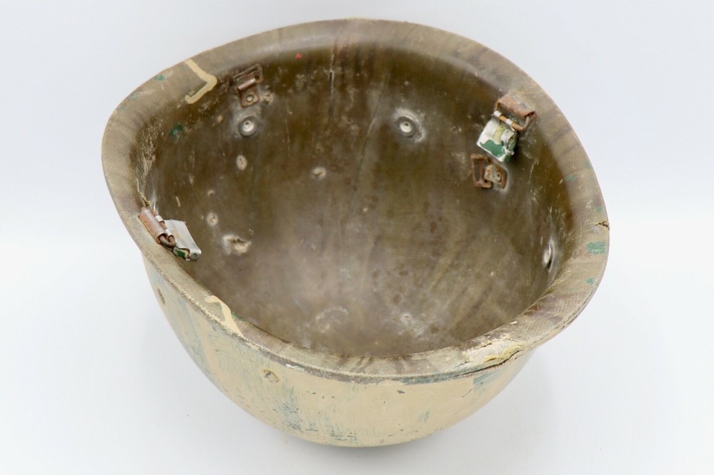 Iraqi Battle Damaged M80 Helmet