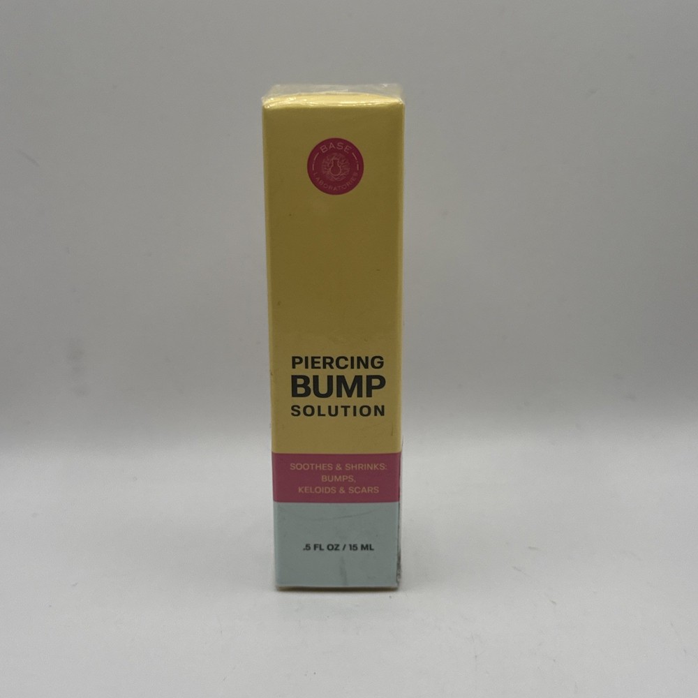 Base Laboratories Piercing Bump Solution, .5oz, Exp 5/27 NEW FREE SHIPPING!