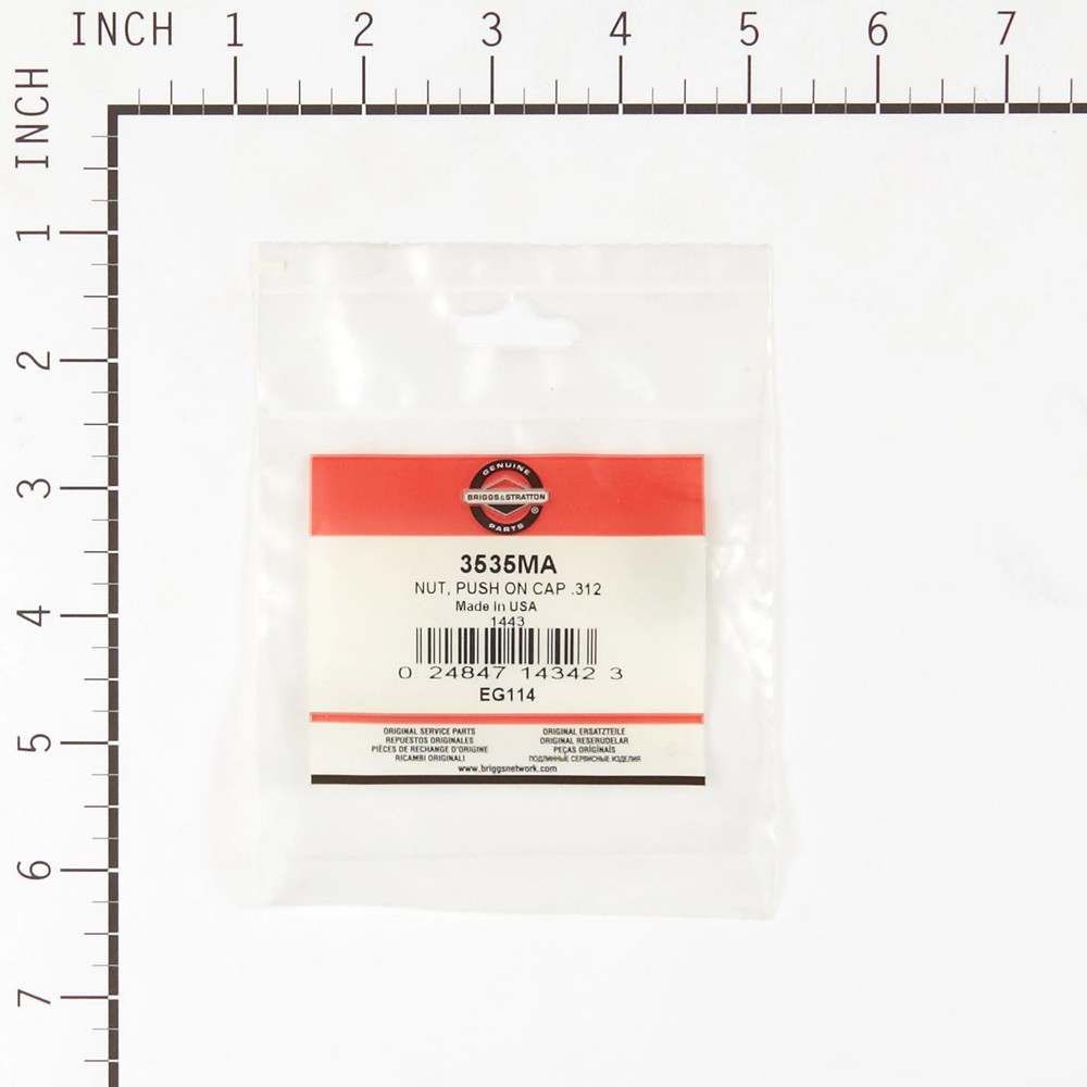 Briggs & Stratton Push On Cap Nut | 3535MA