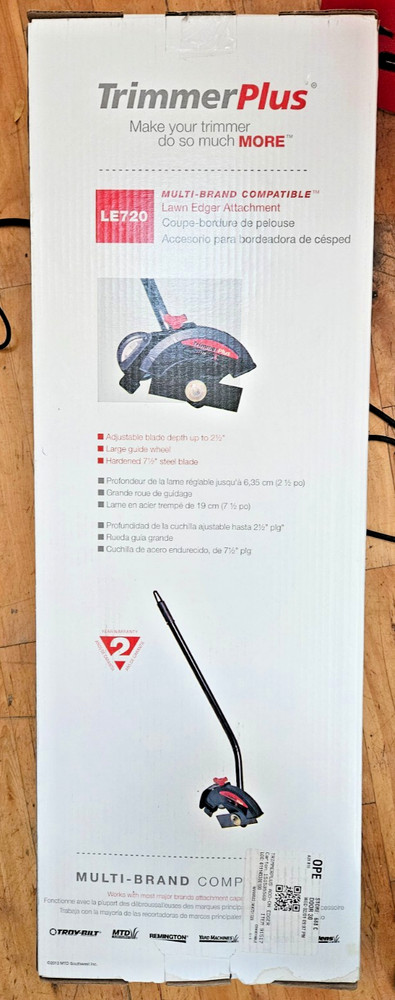 TrimmerPlus LE720 Edger attachment