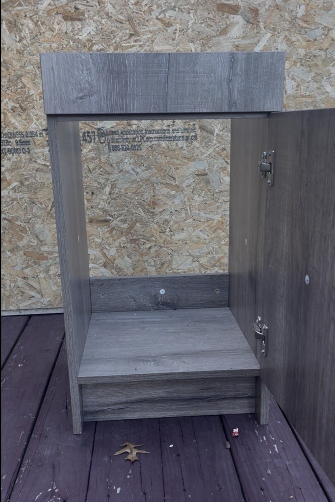 Laboratory sink and cabinet