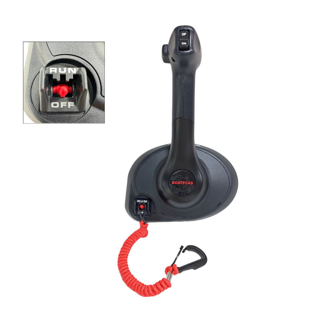 Boat Remote Control Box Panel Mount 8M0011213 For Mercury Outboard Pull Throttle