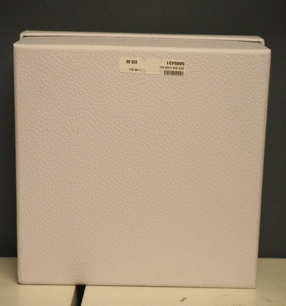Dior White Gift Box SET (3) With Bow, Tissue, Ribbon