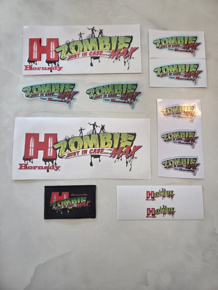 Hornady Zombie Max Ammo Decal Assortment (12 Items)