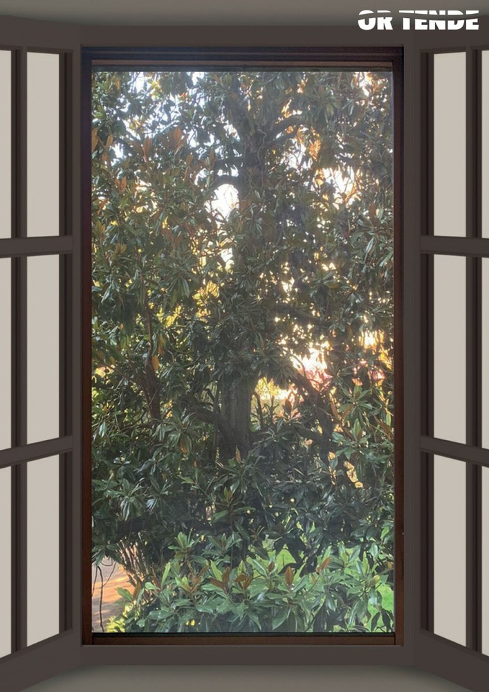 ALUMINUM SILVER Customized Replacement Net for Fixed or Sliding Mosquito Nets