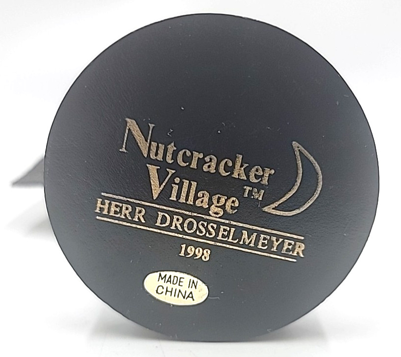 1998 Nutcracker Village Herr Drosselmeyer Nutcracker with Box