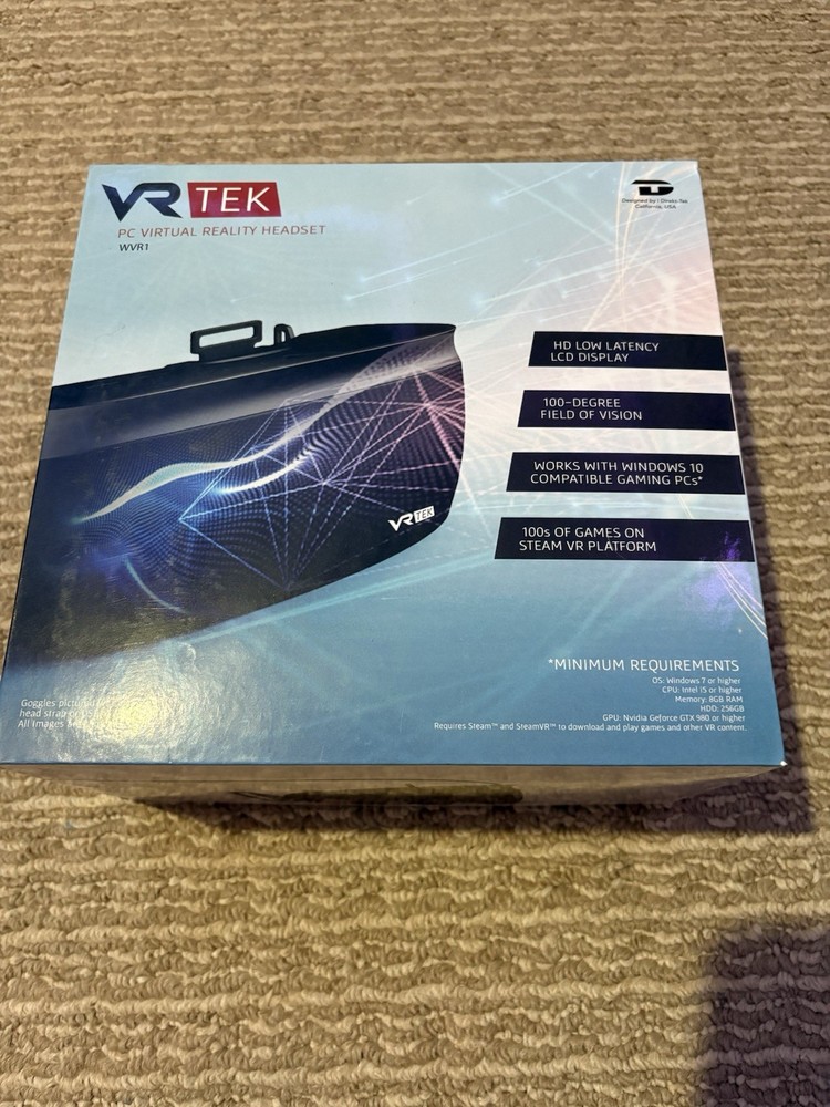 NEW tech: VIRTUAL REALITY Tek PC Virtual Reality Headset WVR1