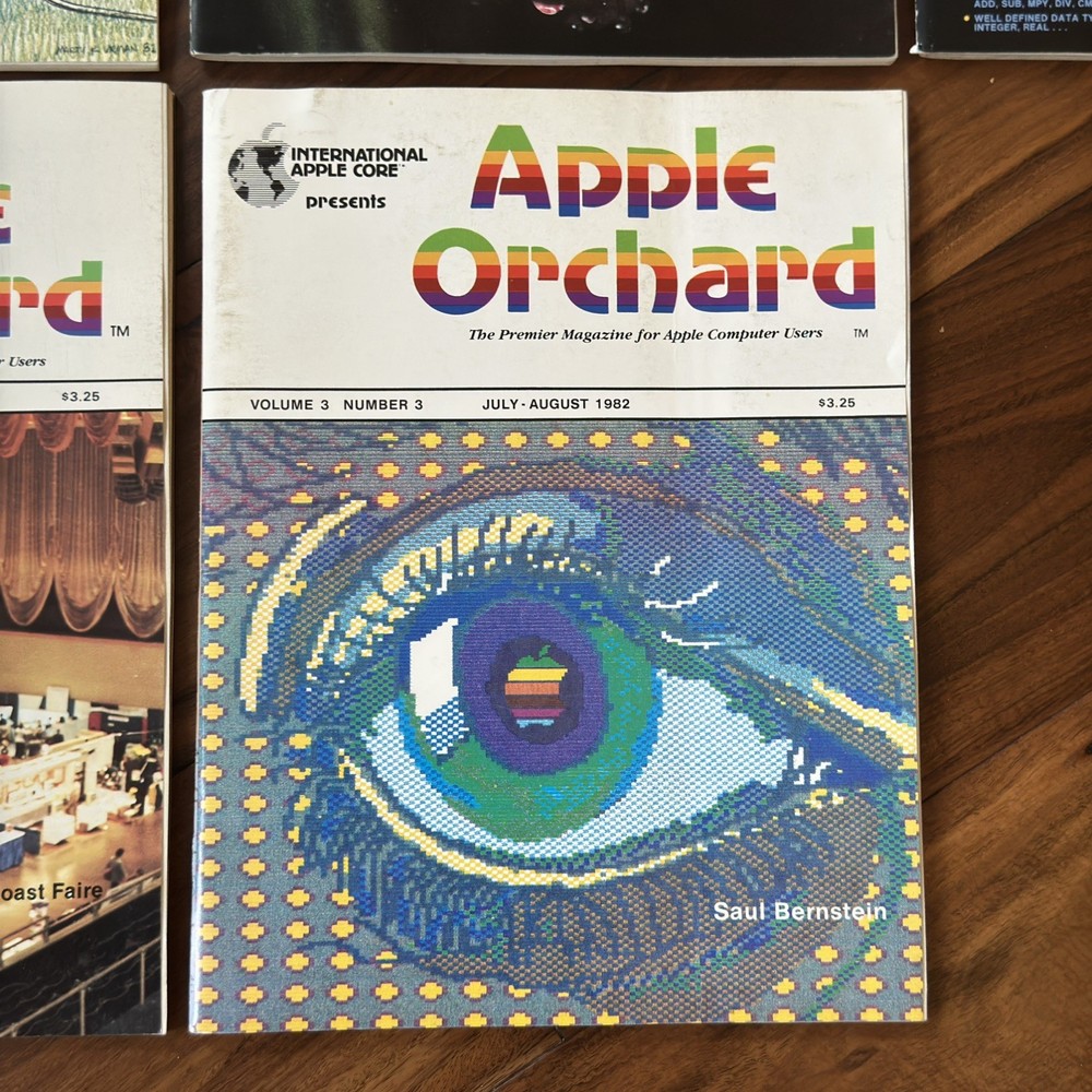 Apple Orchard Magazine Computer 9 issues 1980-1982