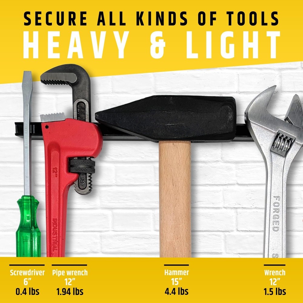 24" Heavy-Duty Magnetic Tool Holder Upgraded Version - Extremely Powerful Mag...