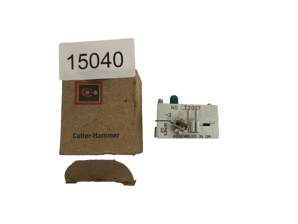 Cutler-Hammer T2007 Contact Block