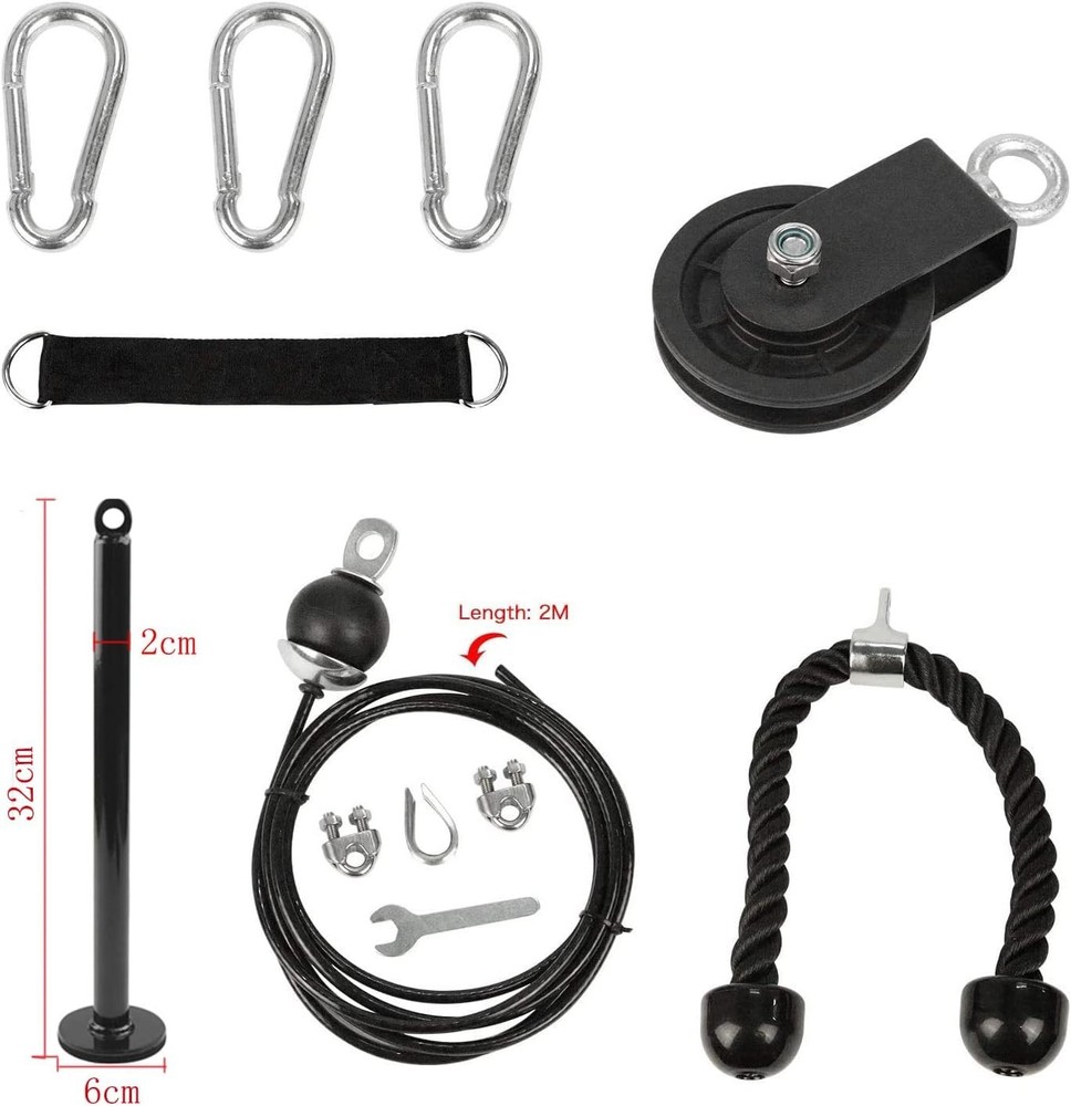 Steel Lat Pulldown Attachment