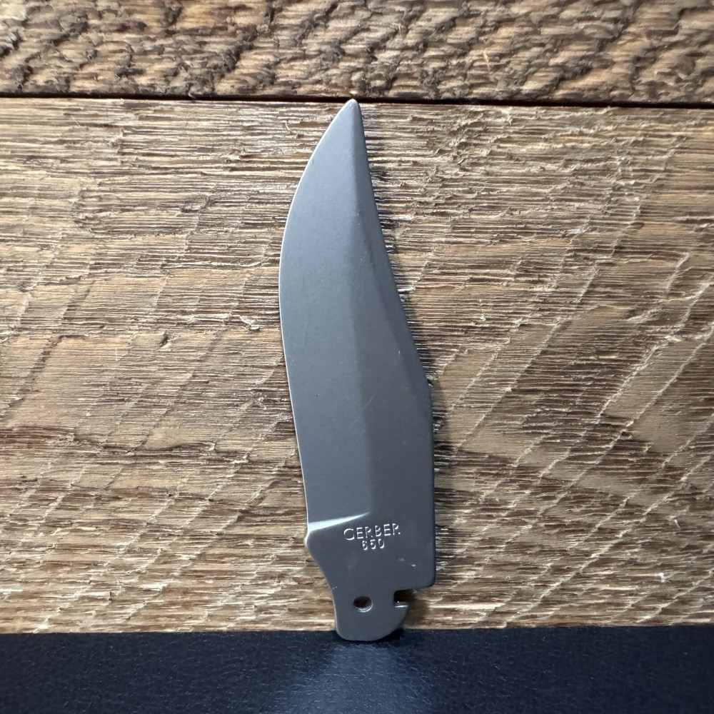 Gerber 650 Gator Replacement Knife Blade, Unsharpened Blank, Stainless - USA