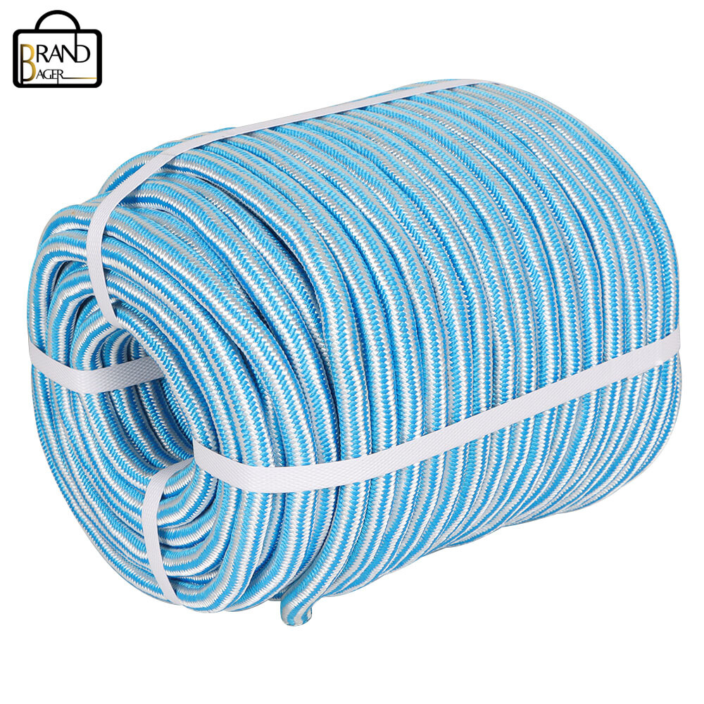 1/2" × 200' 24 Strand Braid Polyester Rope Arborist Tree Rope 8000Lbs