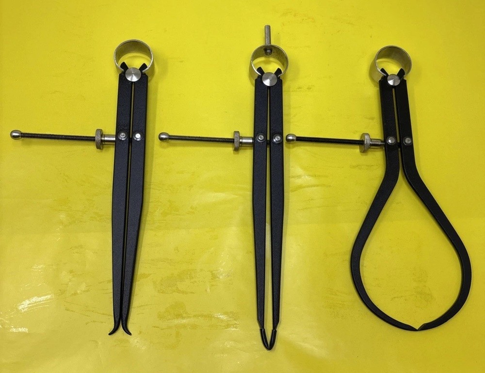 Groz Caliper and Divider Set With Case