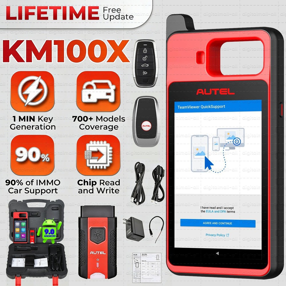 Autel MaxiIM KM100 KM100E KM100X Key Fob Programming Tool Programmer Immobilizer
