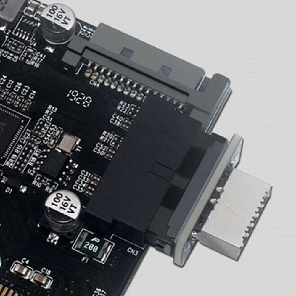 Adapter 20Pin to 19Pin USB3.0 Internal Header to USB 3.1/3.2 Type C Front Type E
