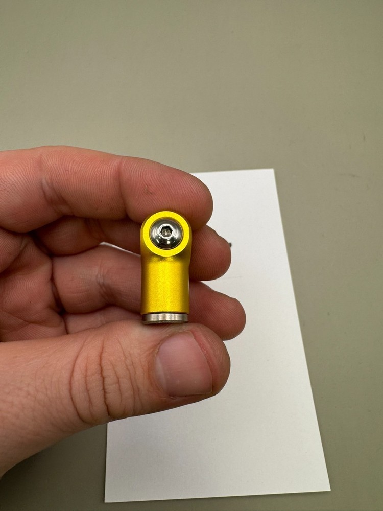 CCM PB 90° Fitting-Gold