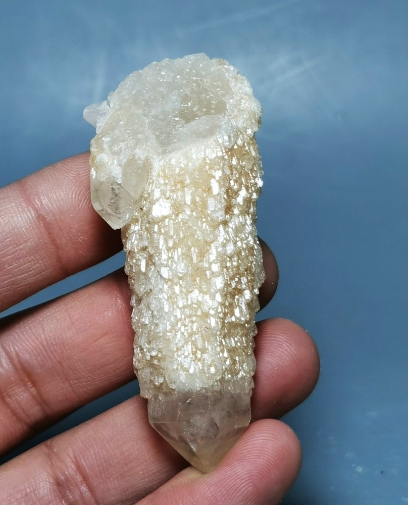 Rare Himalayan Quartz Crystal Cluster Specimen