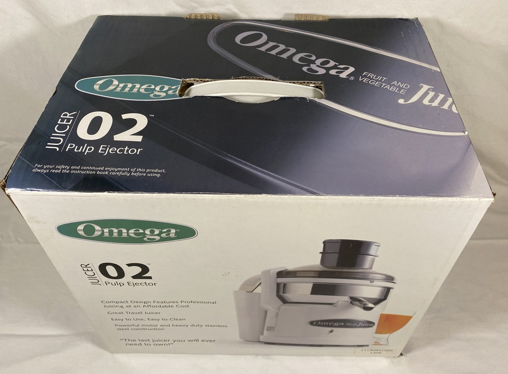 Omega Juicer Model 02 Pulp Ejector - New In box