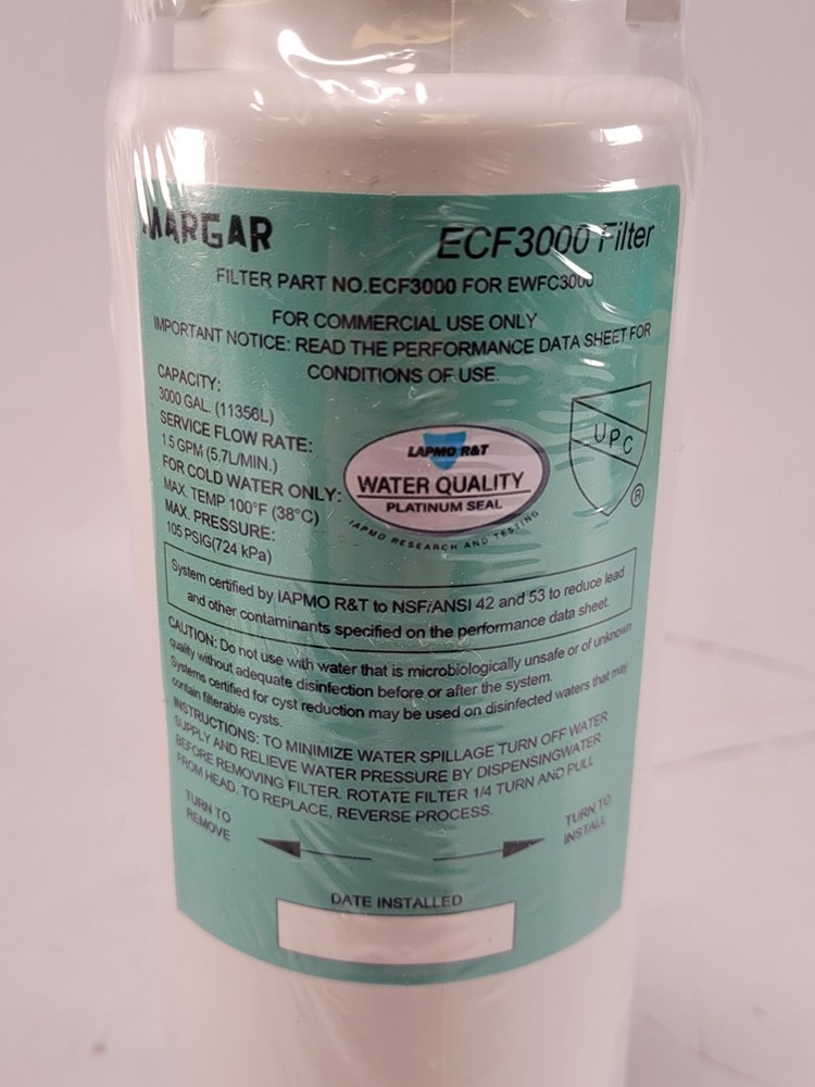 ECF3000 Replacement Filter Compatible with Elkay ezH2O WaterSentry Plus