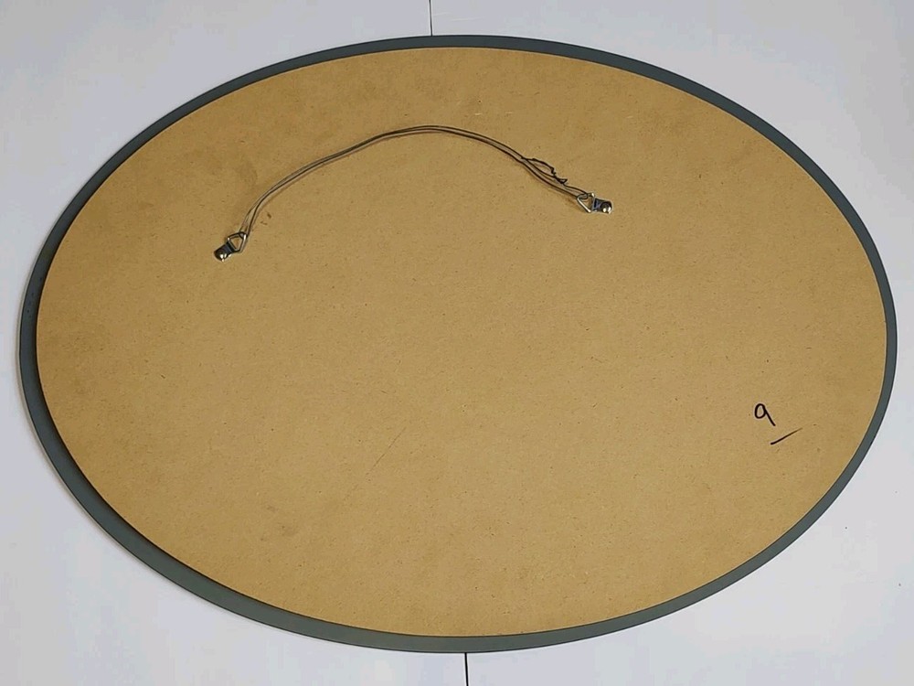 Labatt Blue Light Oval Beer Mirror Bar Sign Decor Advertisement