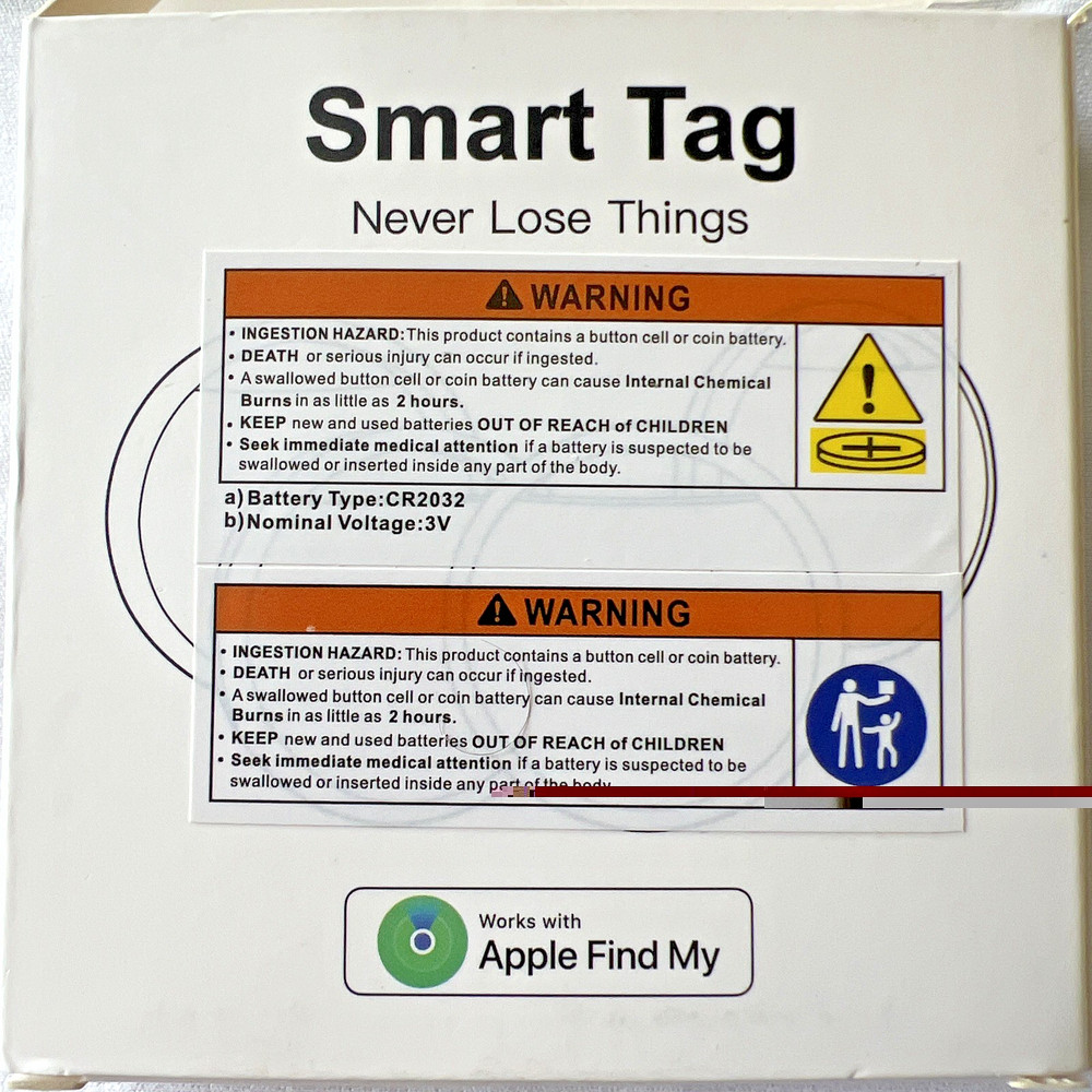 Bluetooth 4 Pack Smart Tracking Tags Compatibility w/ Apple Find My Iphone New