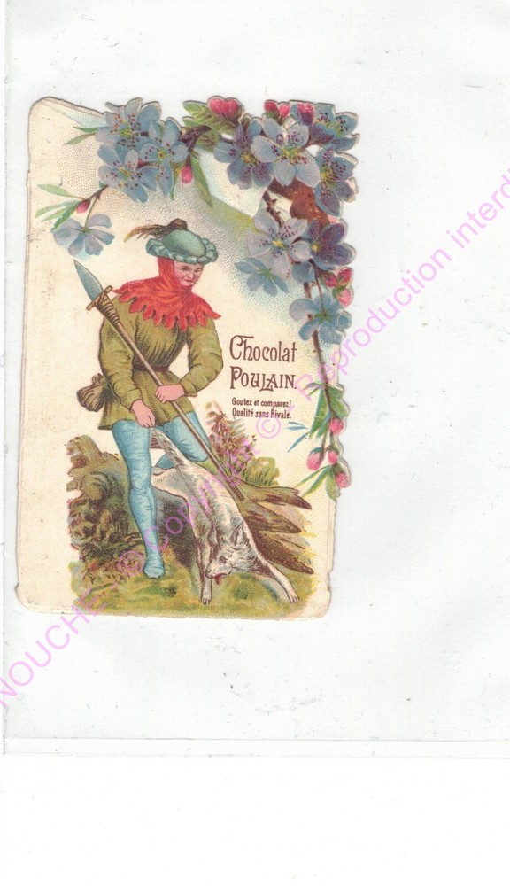 Chromo Chocolate POULAIN Hunter