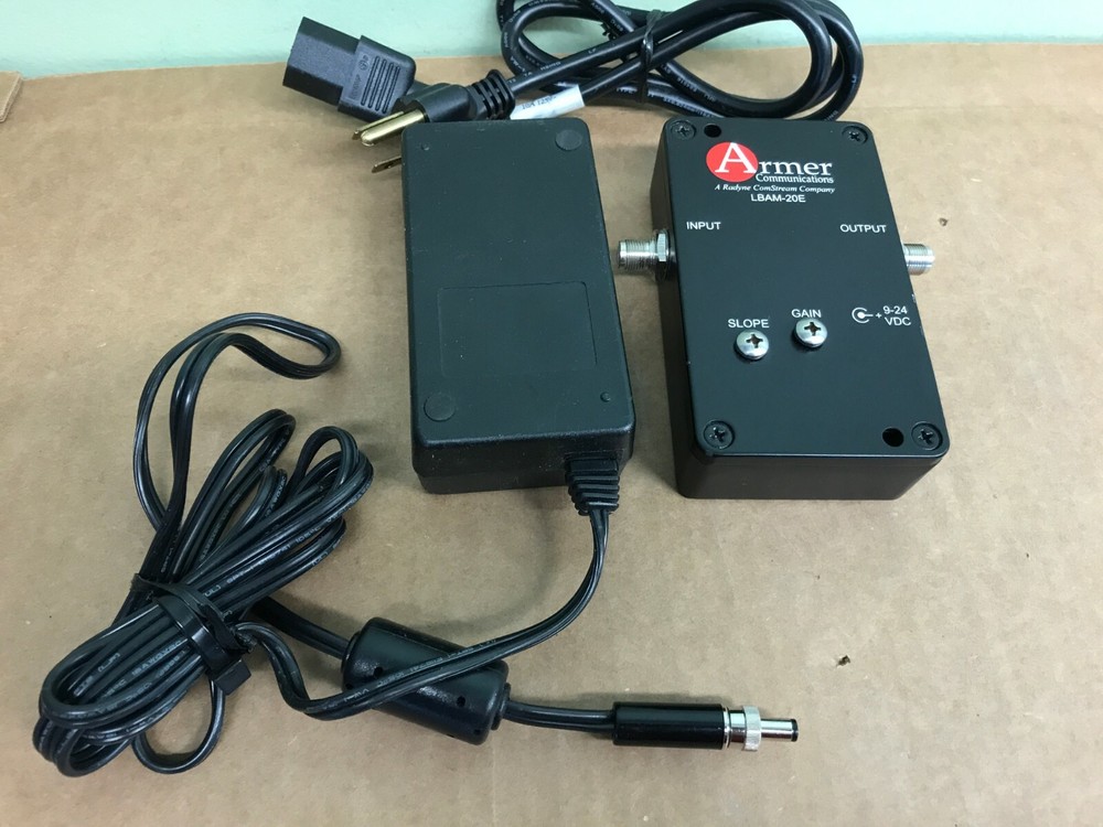 Armer communications Radyne ComStream LBAM-20E with power supply