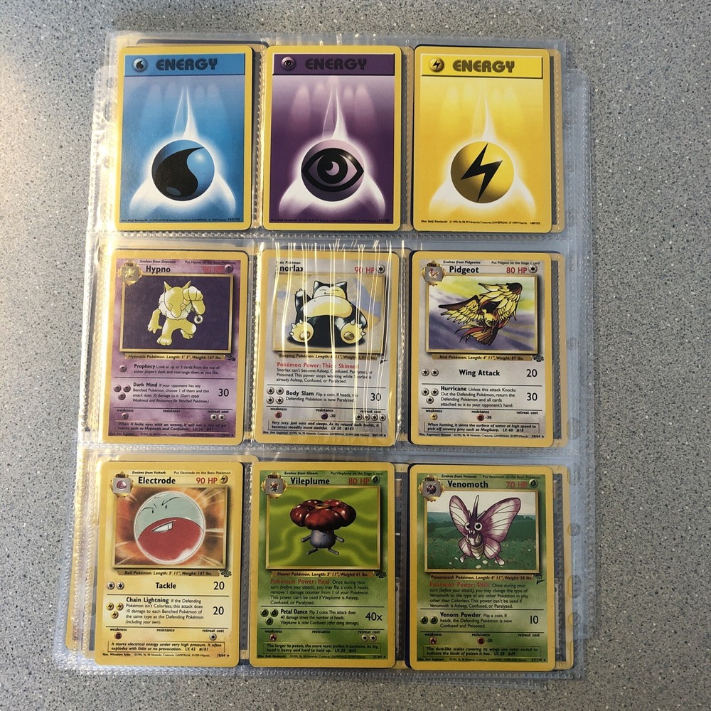 Base Set Complete All Shadowless Holos Near Mint Blastoise