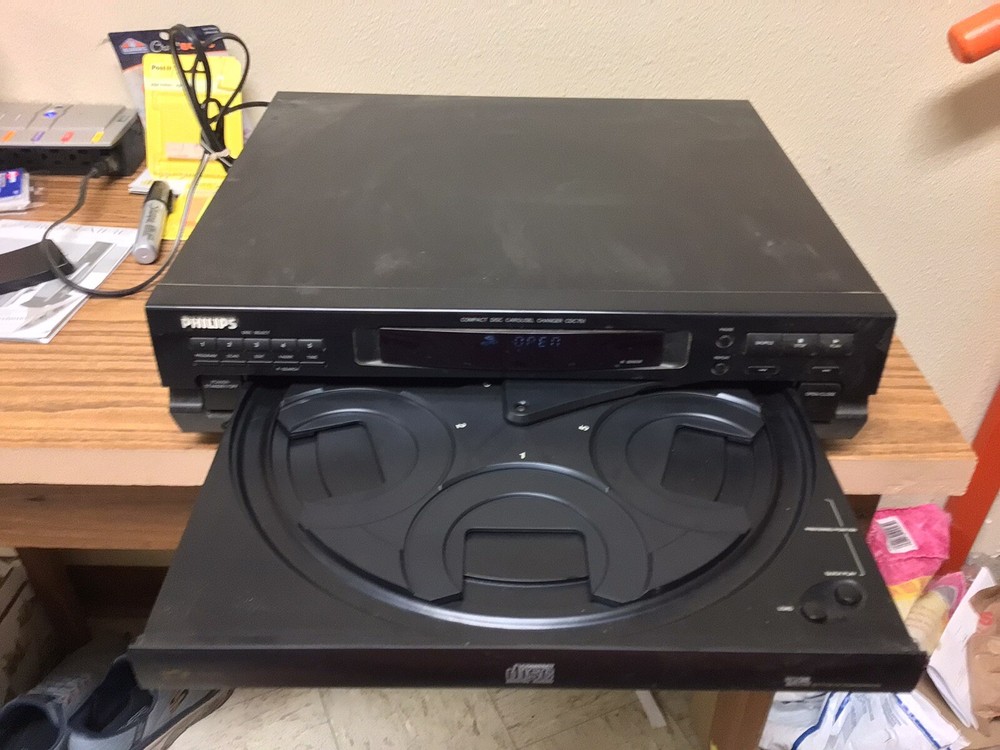 Philips CDC 751 | Compact Disc Carousel Changer | Multi Disk Changer |