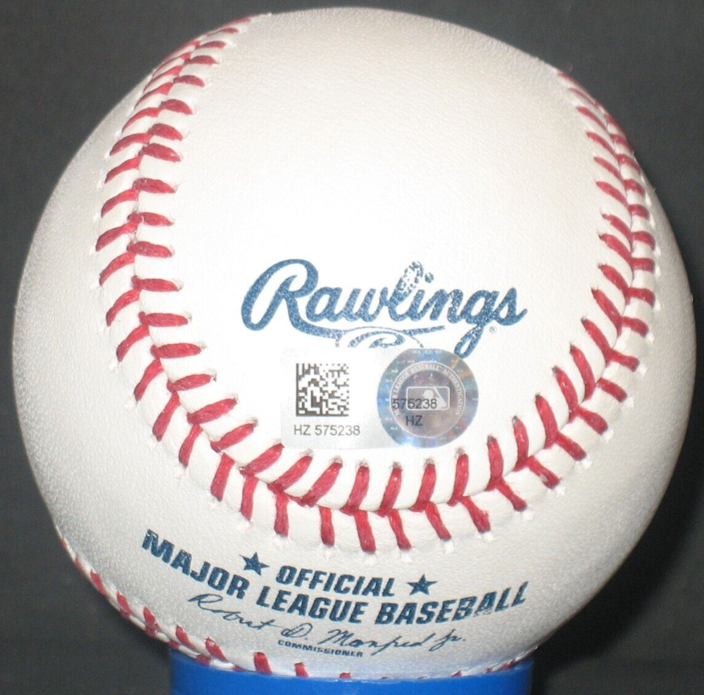 Patrick Corbin Hologram Certified Autograph Signed MLB Ball Auto Nationals Dback