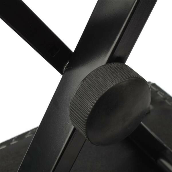 New Glarry Adjustable Folding Piano Bench Stool Seat Black