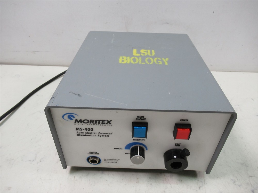 Moritex MS-400 Auto Shutter Camera Illumination System Light Source Device