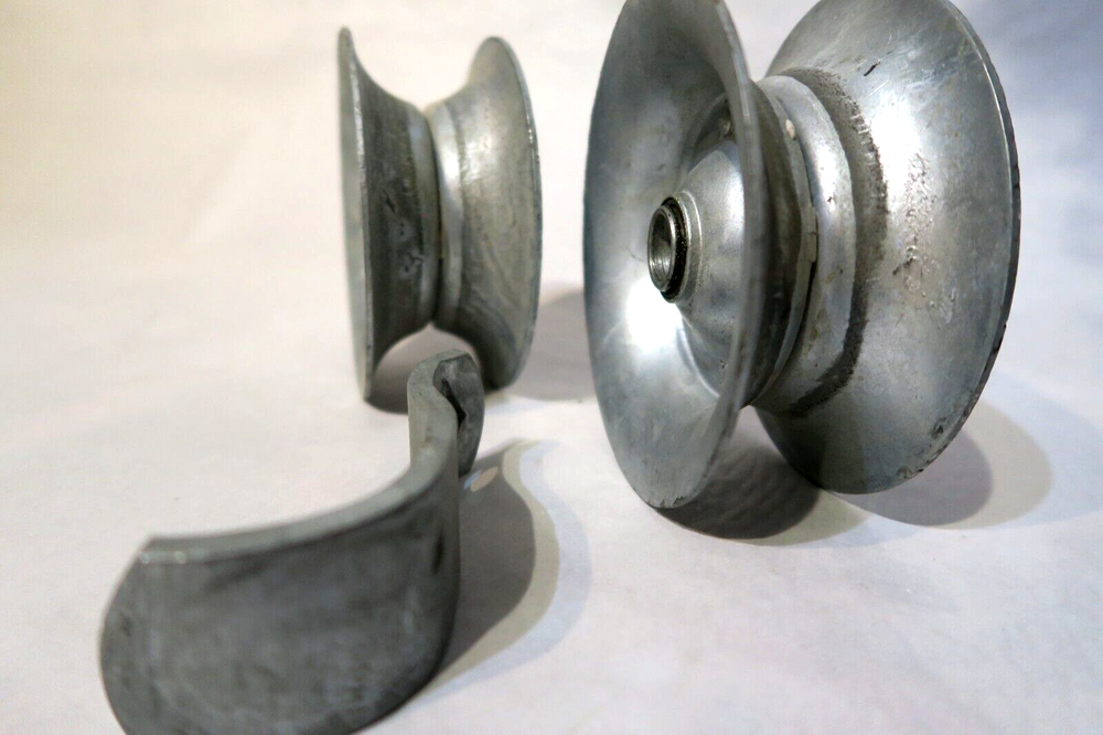 Cable Sheave Wire Puller Rope Pulley Roller Wheel Tugger Assembly