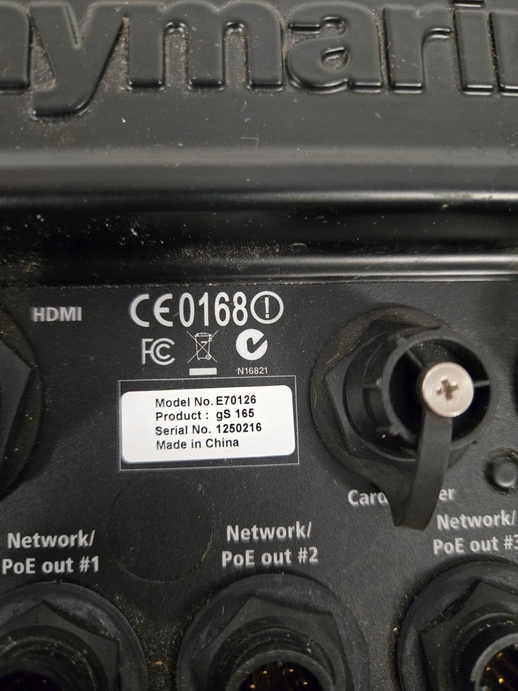 Raymarine GS 165 MFD Chartplotter