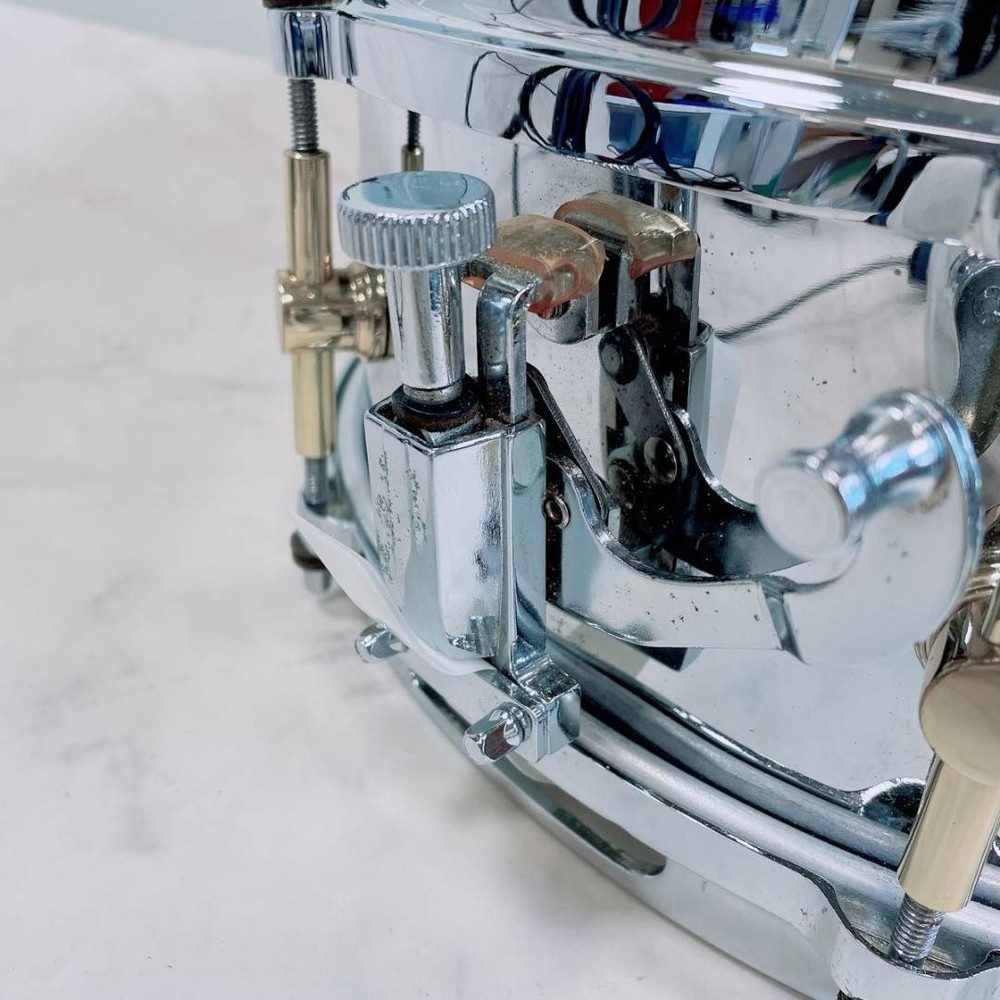 Canopus Steel Shell Snare Drum 14x5 with Case