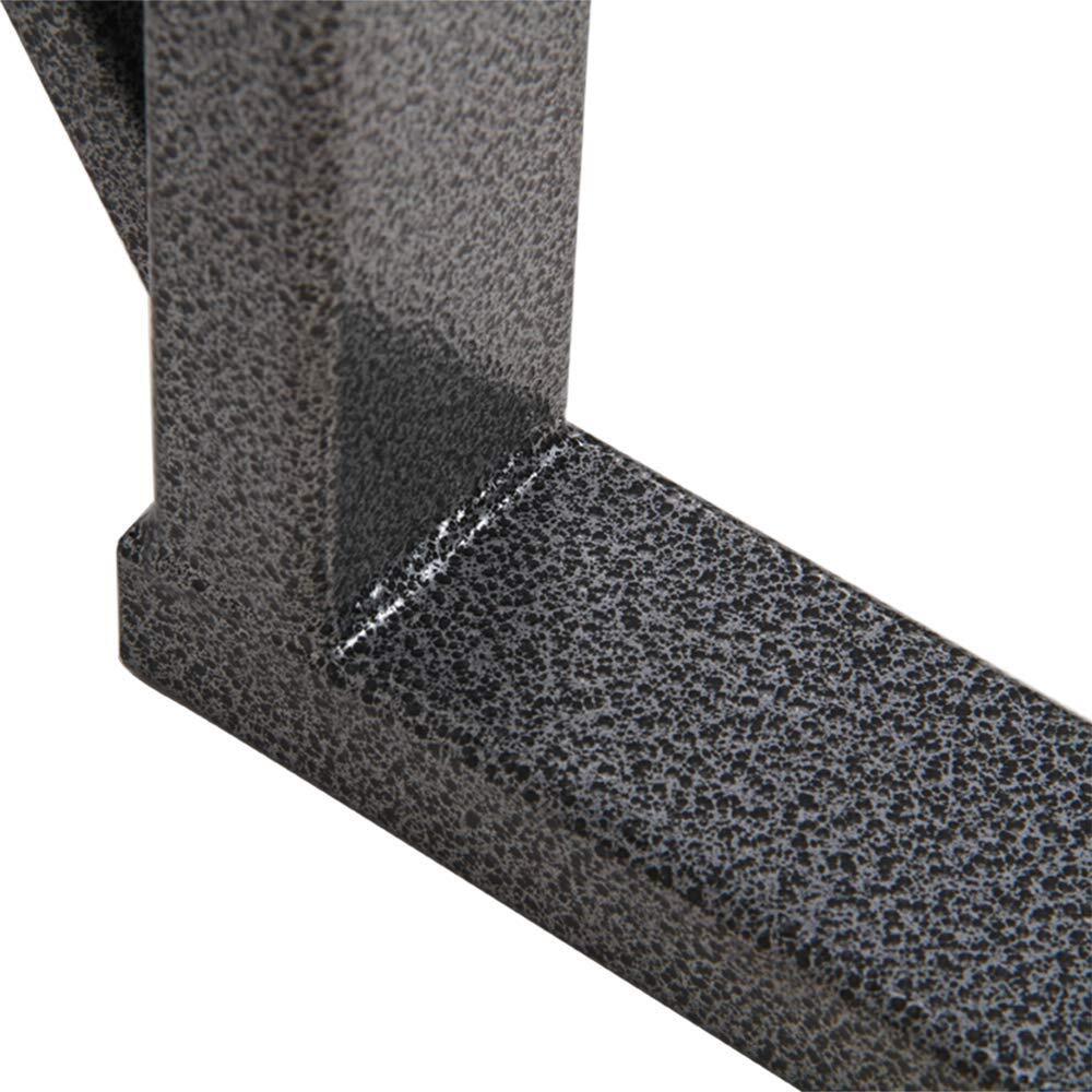 Adjustable Trailer Side Ladder Rack for Enclosed Trailers Exterior Wall Mount